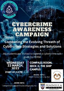 Cybercrime Awareness Campaign – Technological Association Malaysia